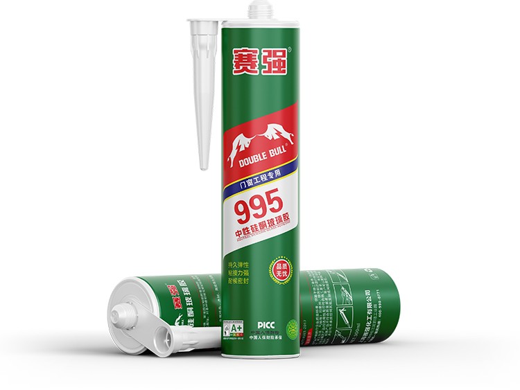 995 صمغ زجاجي من السيليكون